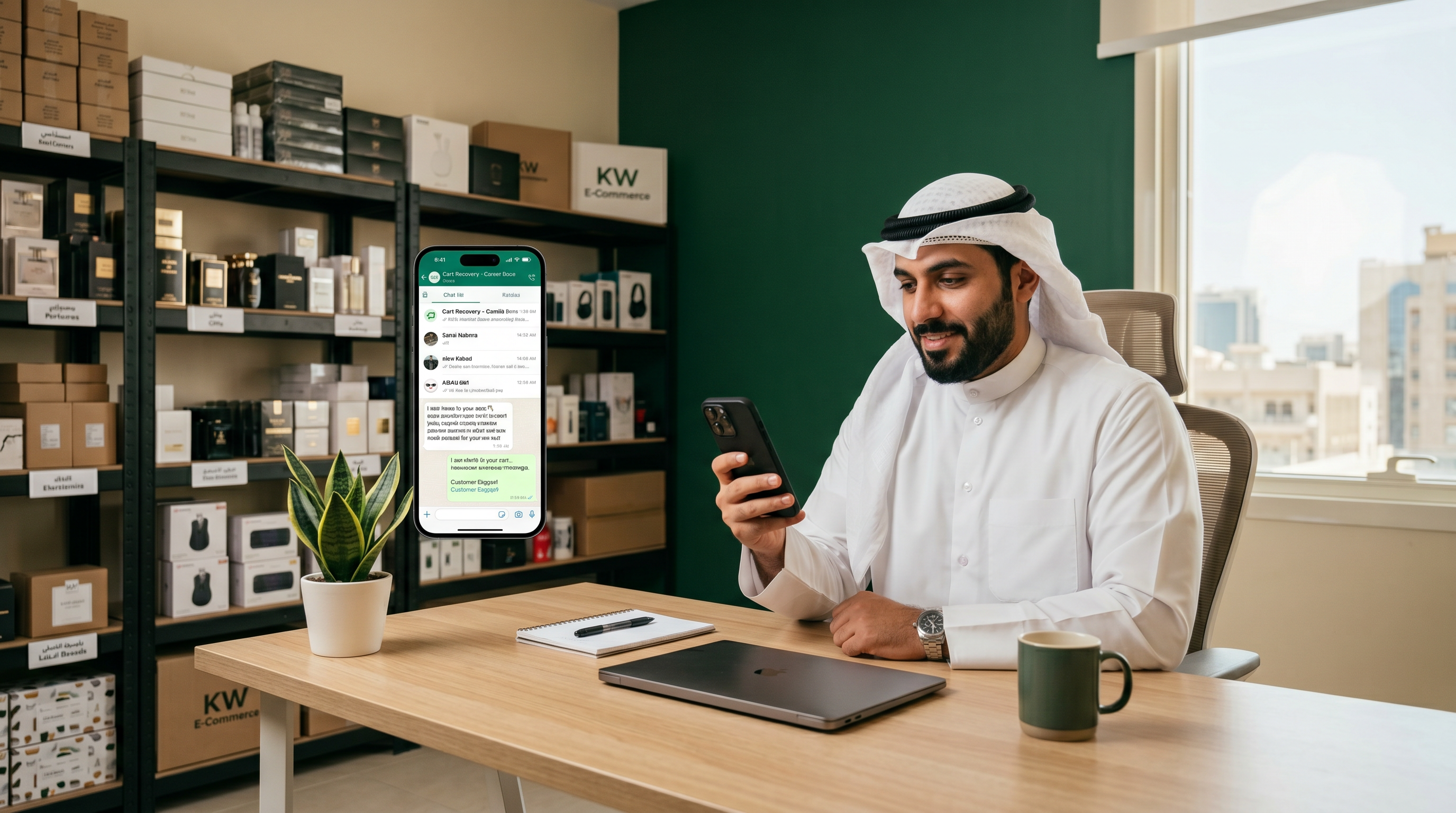 Abandoned Cart Recovery WhatsApp Kuwait E-Commerce