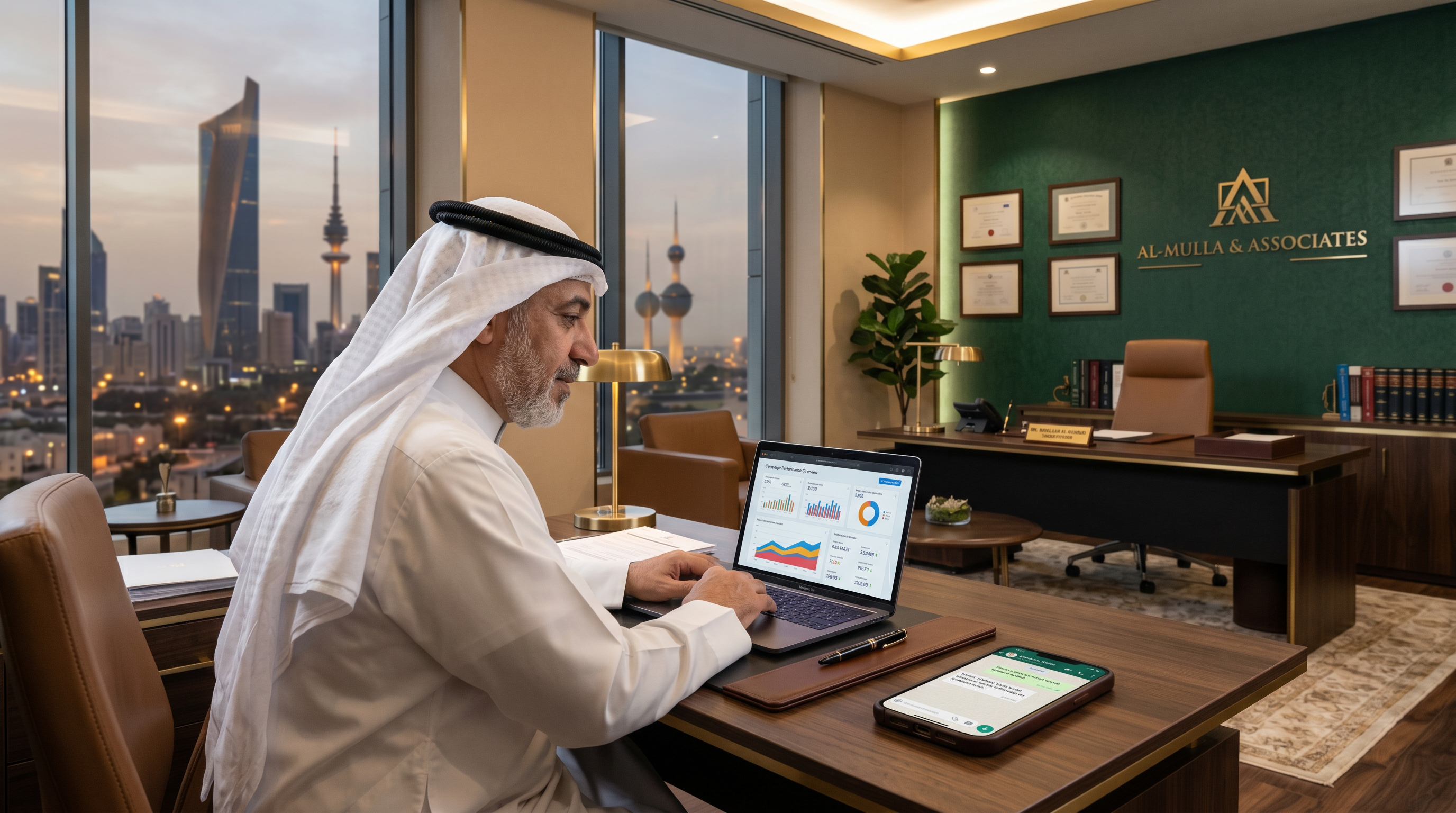 Law Firm Media Buying Kuwait: Real Campaign Data