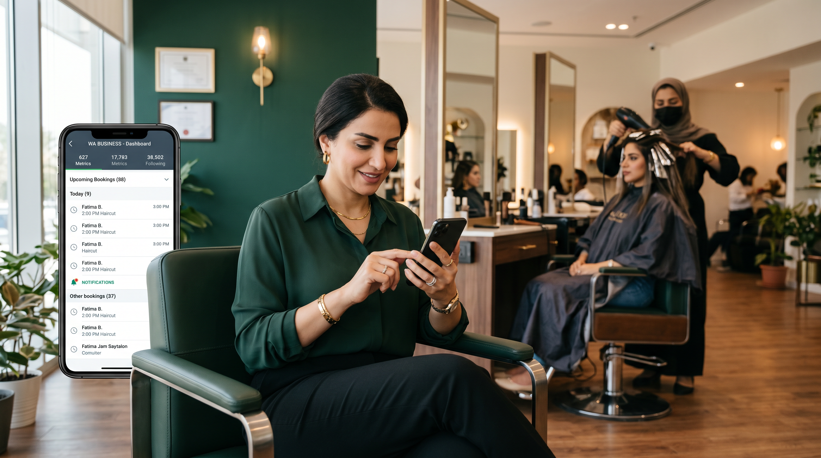 Best Social Media Agency Salon Kuwait | Booking Results