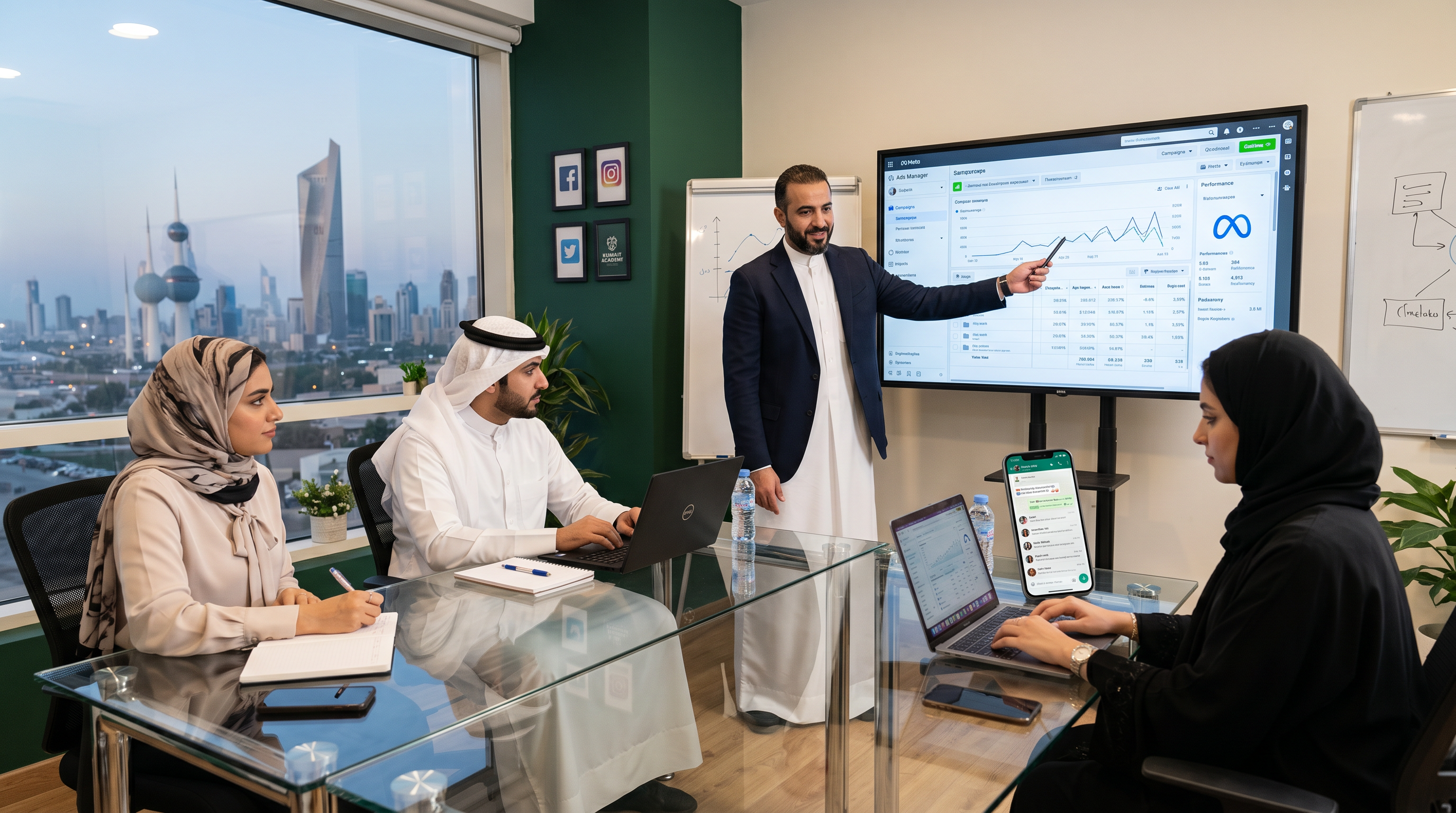 Best Social Media Agency School Kuwait: Real Skills