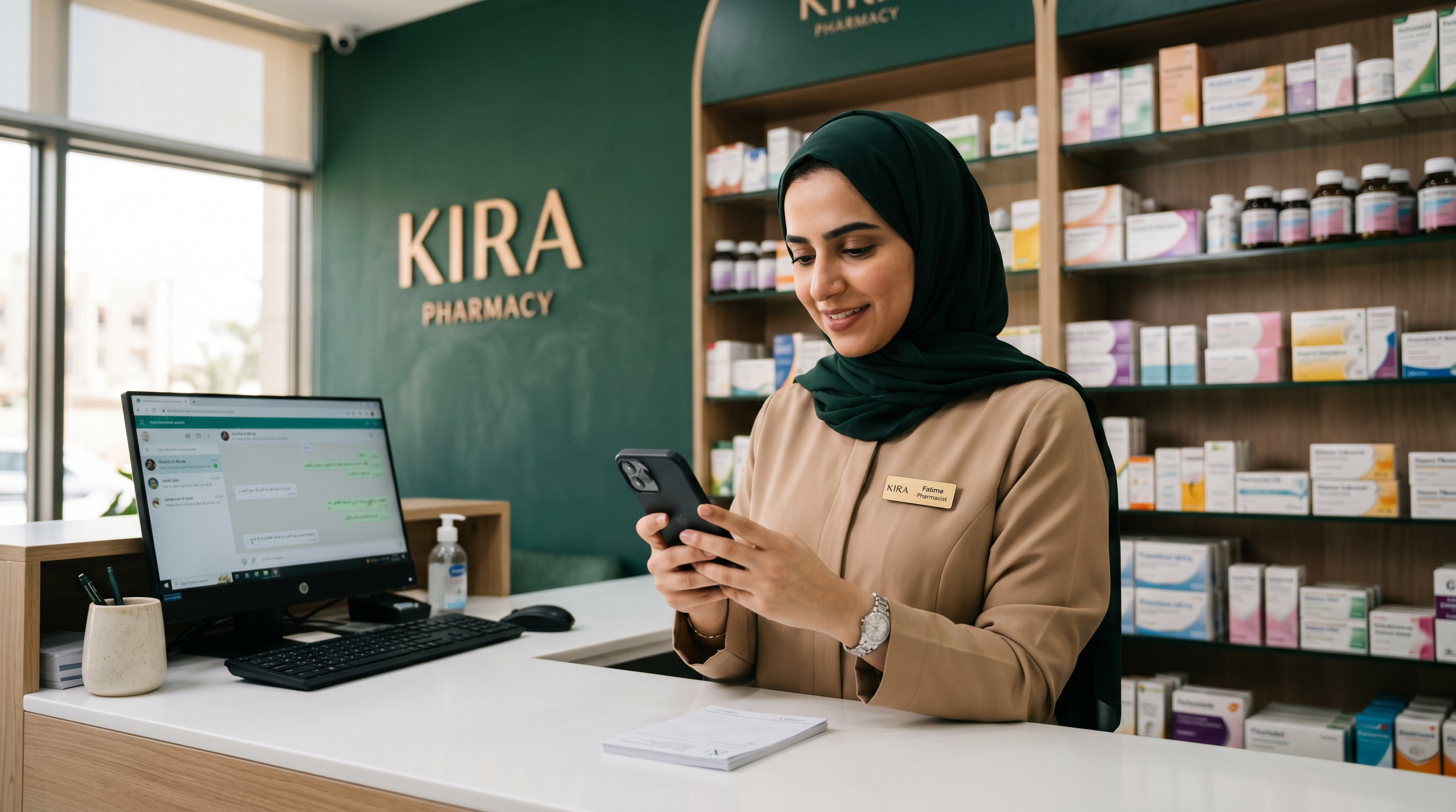 Best WhatsApp AI Pharmacy Kuwait | Lojain AI