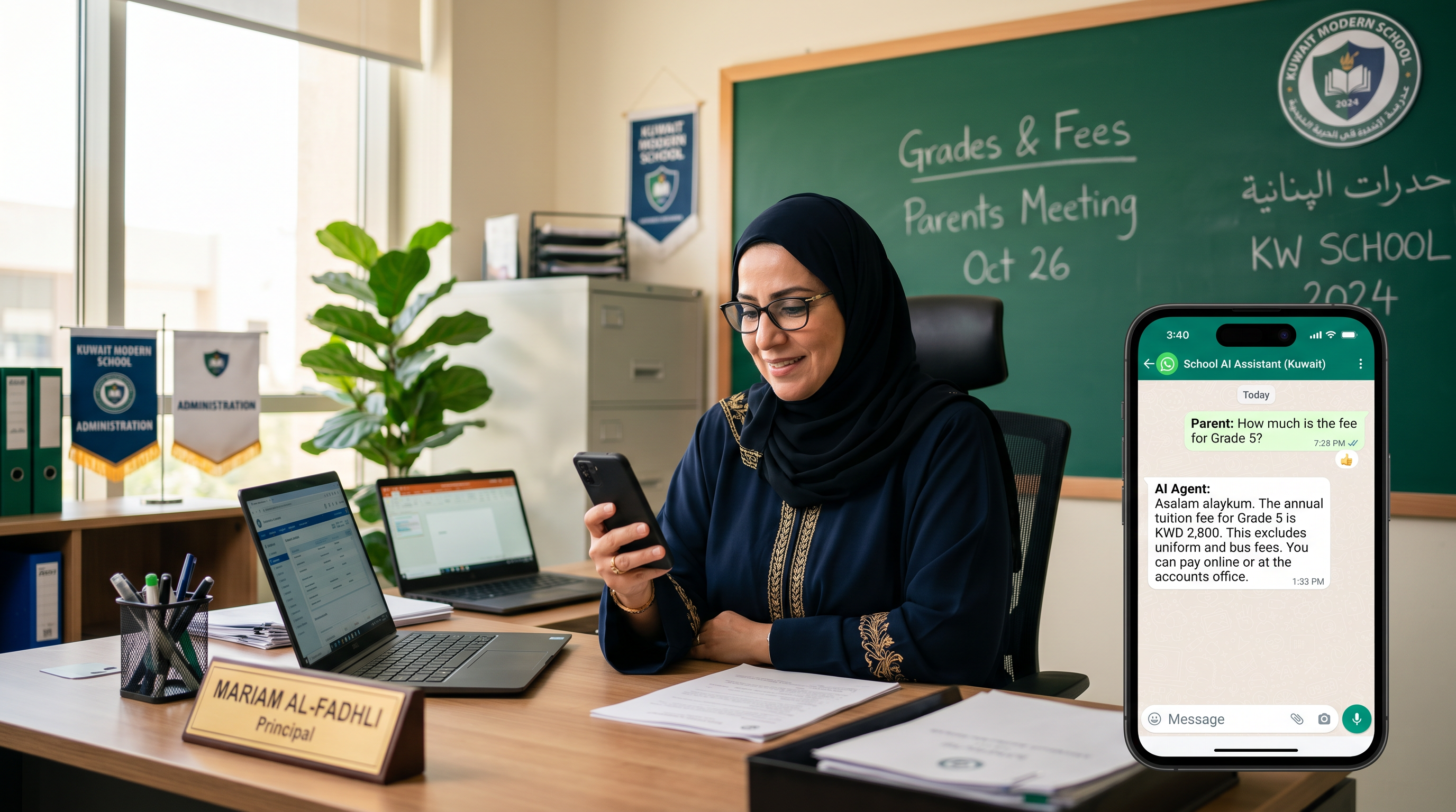 Best WhatsApp AI for Schools Kuwait | Setup Guide