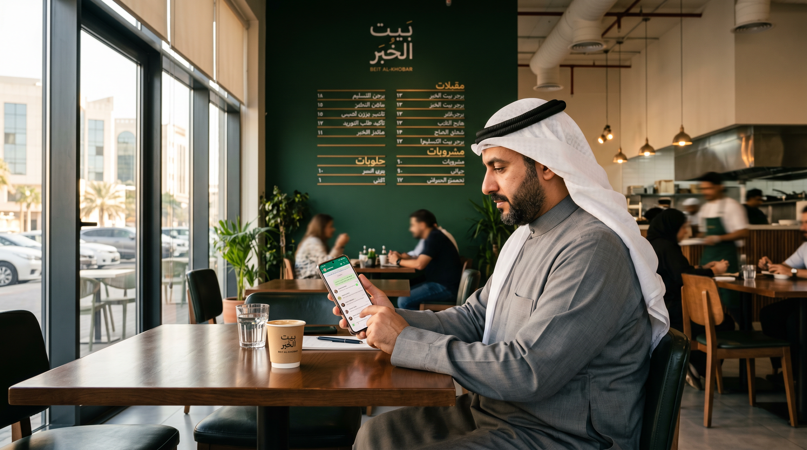 Get More Restaurant Customers in Kuwait via WhatsApp
