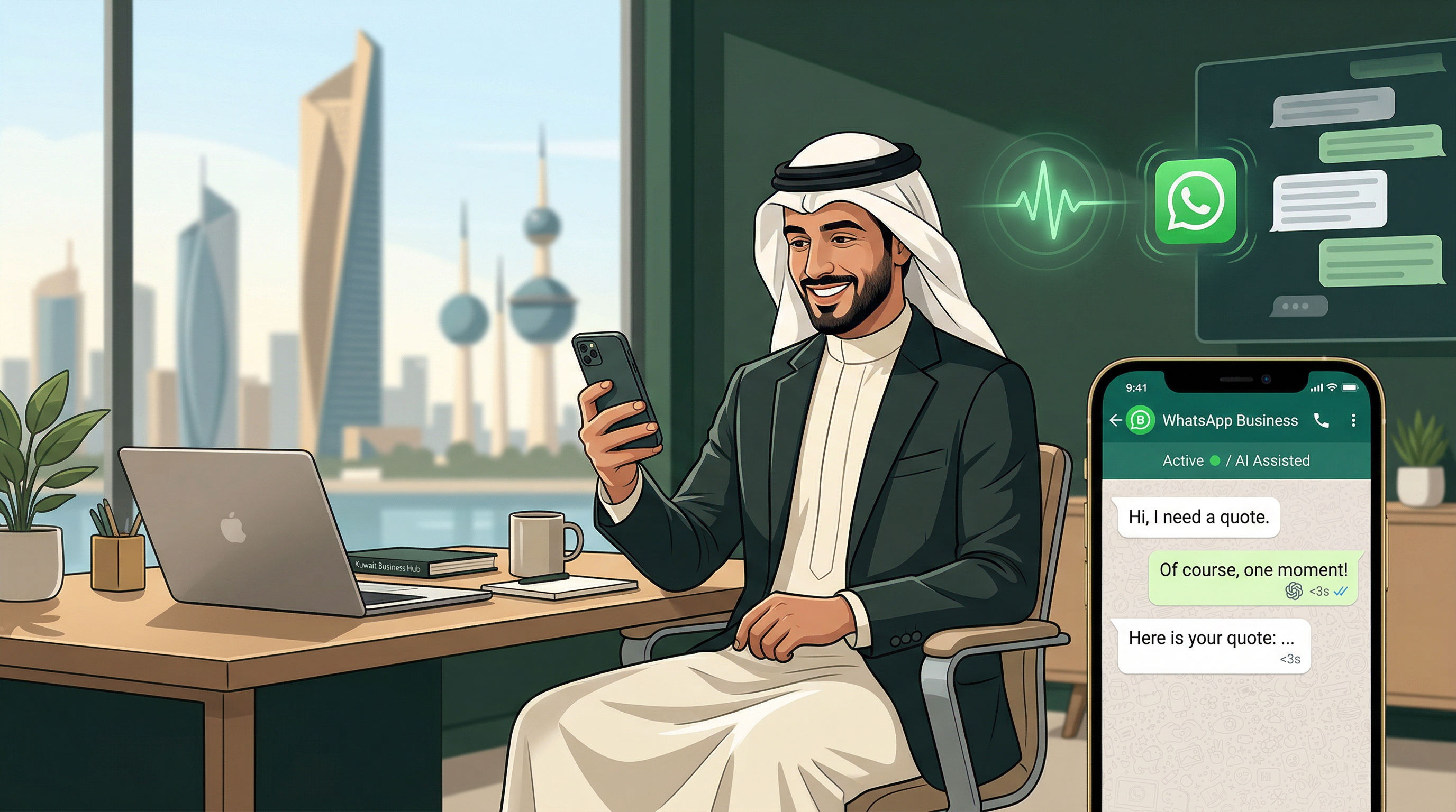 Meta WhatsApp Business Solution Provider Kuwait | Fast Lead Response