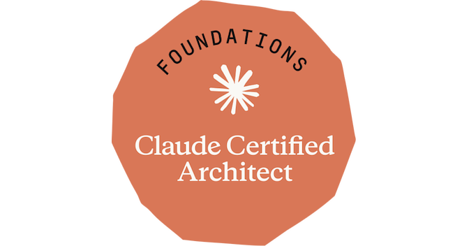 Claude Certified Architect – Foundations badge — Anthropic Academy