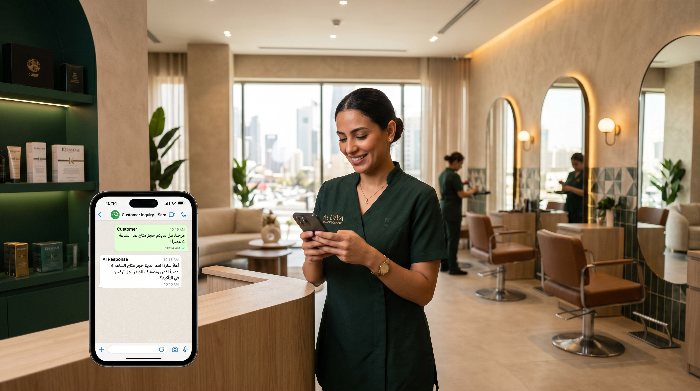 WhatsApp AI for Arabic Customer Support | Kuwait