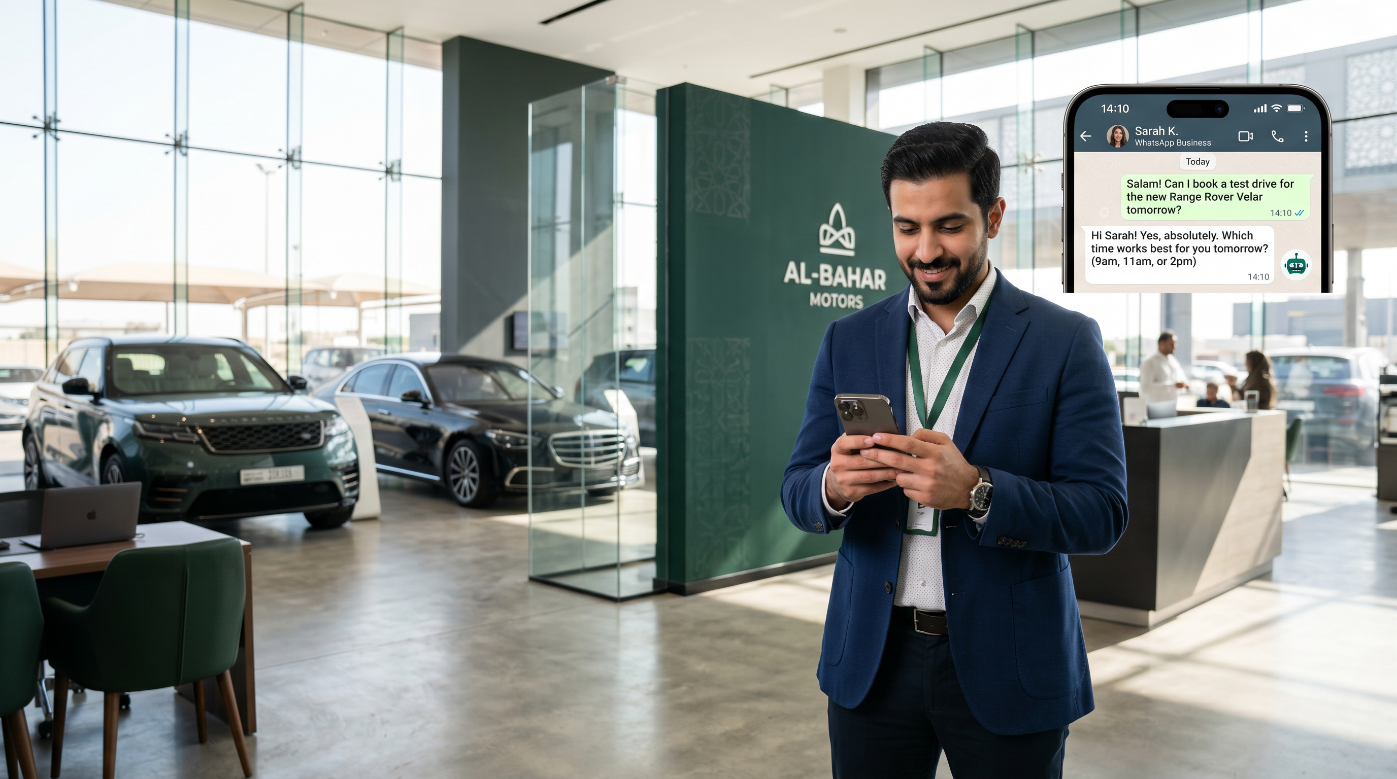 WhatsApp AI for Car Dealerships in Kuwait