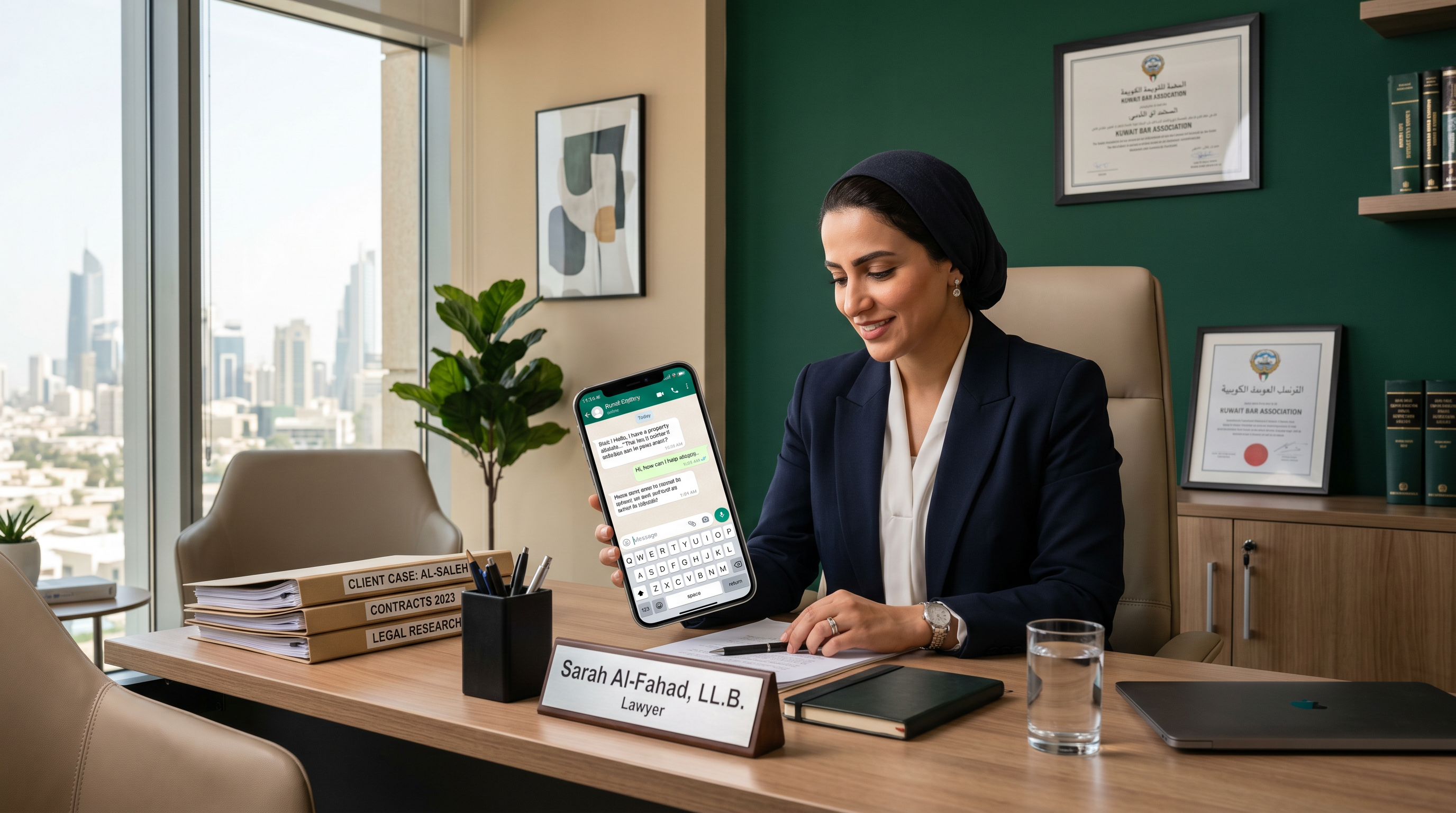 WhatsApp AI for Law Firms in Kuwait — 3x Faster Leads