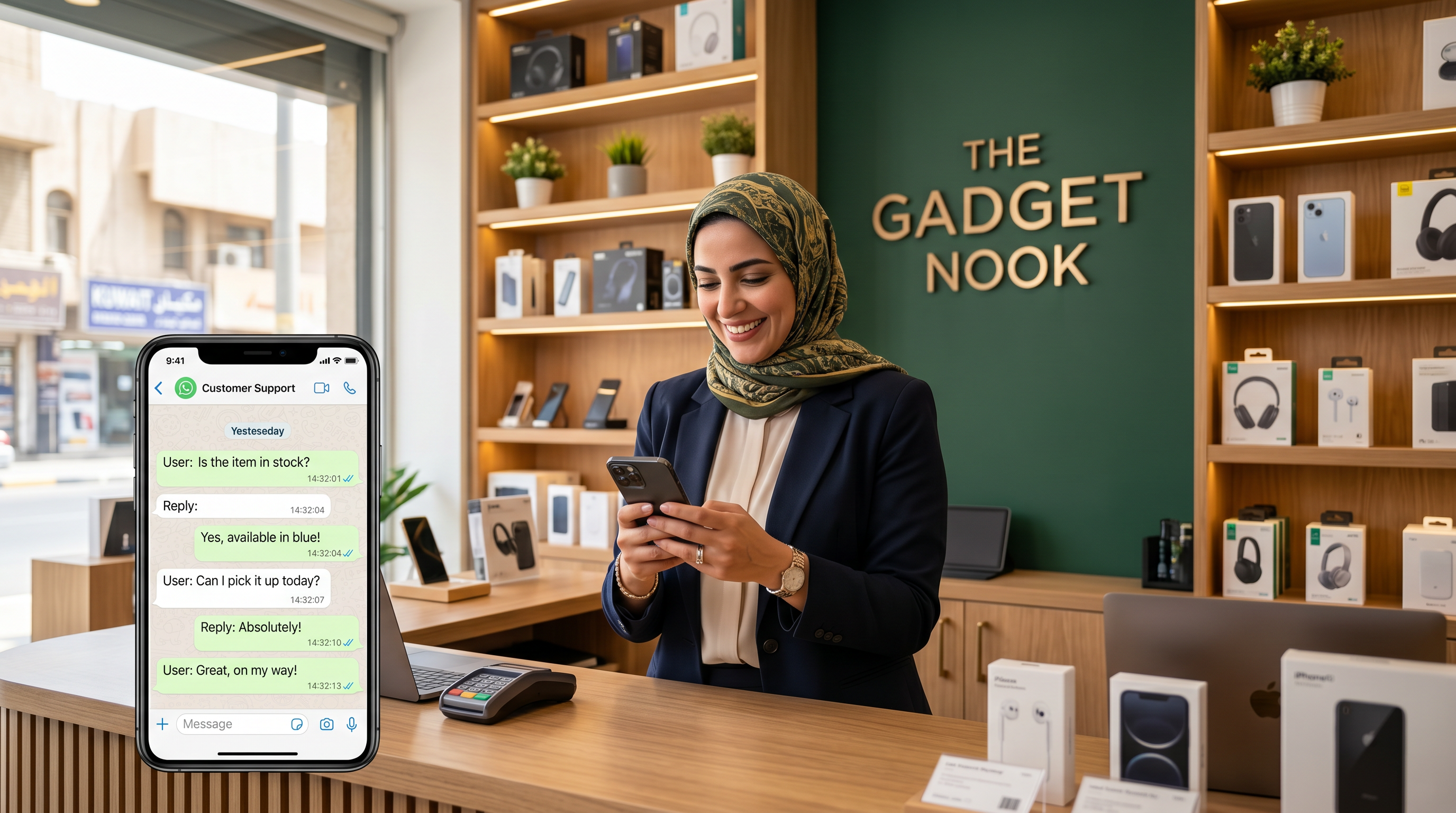 WhatsApp AI for Retail Kuwait: Respond in 3 Seconds