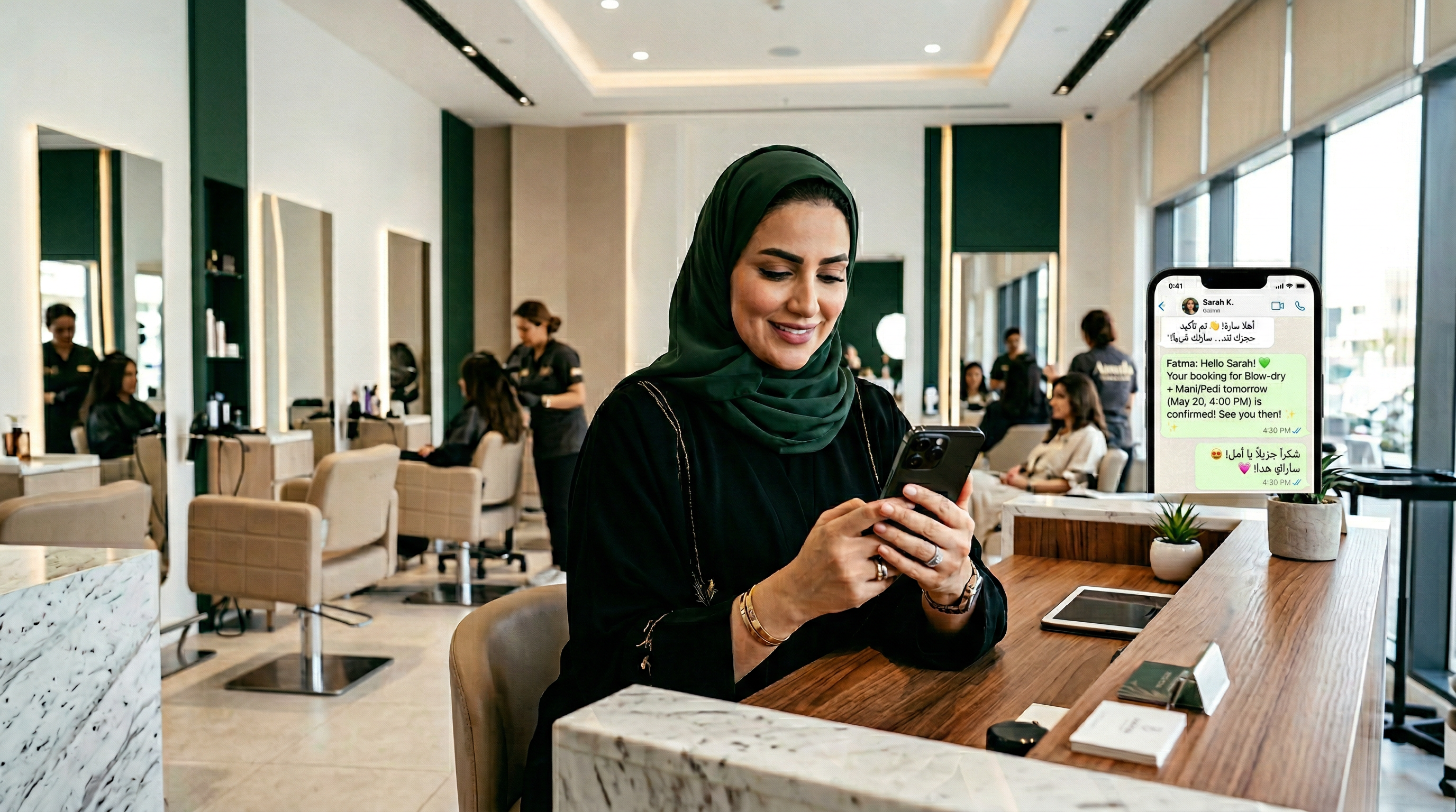 WhatsApp AI for Salons Kuwait: What Actually Works