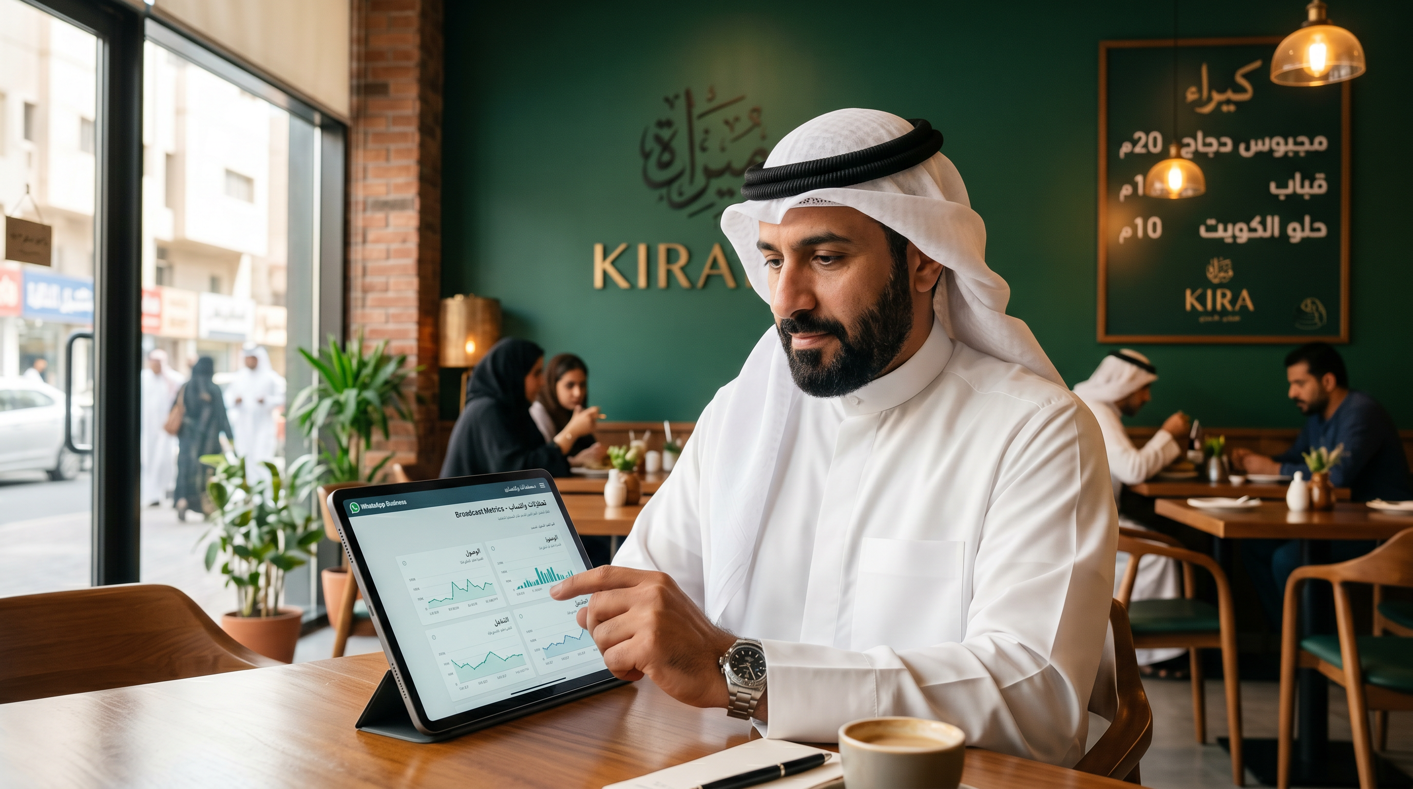 WhatsApp Broadcast Promotions Kuwait Restaurants