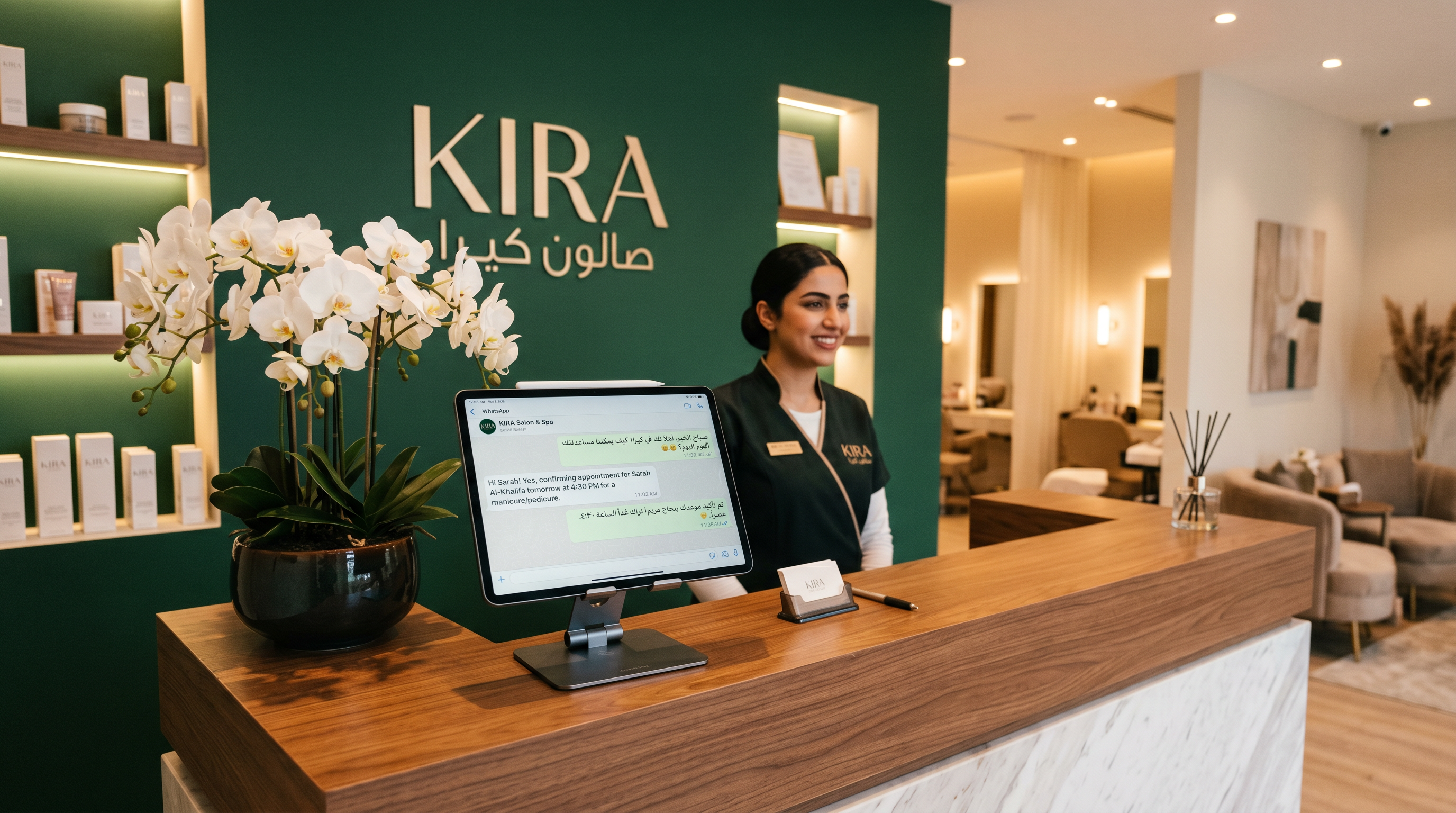 WhatsApp Customer Service for Salons in Kuwait
